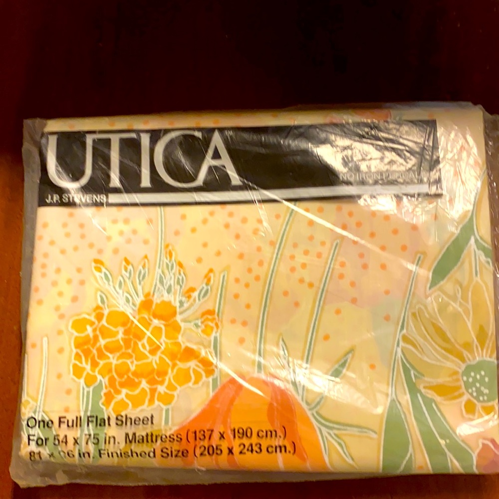 VINTAGE sheets from the 80’s.